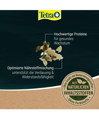 Tetra Pond Flakes - Premium Fish Feed for Small & Young Pond Fish | Balanced Diet 10L Can (1 Pack) - Buy Online on GoSupps.com