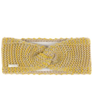 Seeberger Anjela Lurex Headband Headband Ear Warmers Ear Protection (One Size - yellow) 1 piece (1 pack) yellow