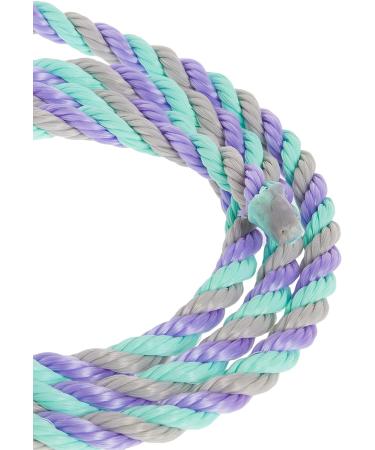 Weaver Leather Livestock Cattle Rope Halter - Gray/Lavender/Mint - Buy Online on GoSupps.com