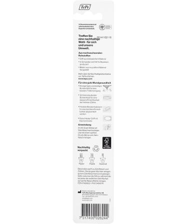 Tepe Supreme Soft Toothbrush - Conical Brush Shape for Gentle Cleaning - Optimal Interdental Care (1 Pack) - Buy Online on GoSupps.com