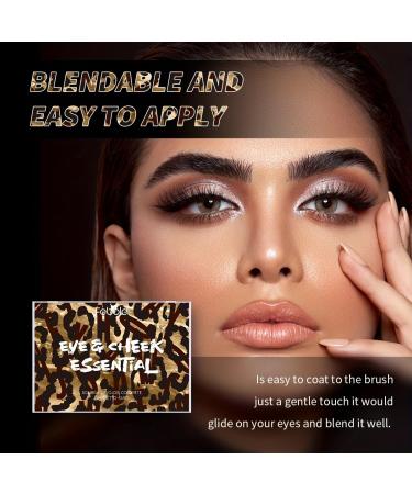 Professional 18 Colors Eyeshadow Palette for Mature Women | Waterproof Blendable Brown Shades | Natural-Looking Eye Makeup for All Skin Types - Buy Online on GoSupps.com