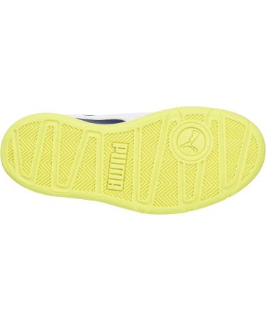 PUMA Kids Stepfleex 2 Sl Ve V Ps Trainers 10 UK Child - Peacoat/White/Yellow - Buy Online on GoSupps.com