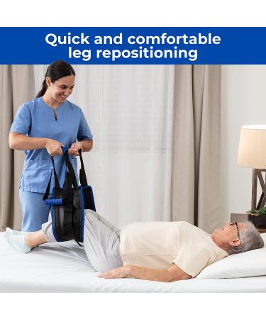 EYRA Transfer Sling - 34 Non-Slip Gait Belt for Elderly, Disabled, Seniors - Patient Lift Aid for Home Use - Padded Handles - Black - Buy Online on GoSupps.com