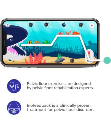 Care + Pelvic Floor Exerciser with App | Kegel Trainer for Better Bladder Control & Stronger Pelvic Support | International Shipping Available - Buy Online on GoSupps.com