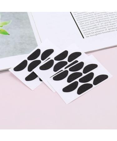 100 Pairs of Soft Sponge Nose Pads - Anti-Slip Glasses Cushions for Reading & Sunglasses - Self-Adhesive 1mm Thick Black - Buy Online on GoSupps.com