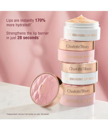 Charlotte Tilbury Life Changing Lip Mask - Multi-Purpose Plumping Mask to Smooth Hydrate & Soften Dry Lips - Fragrance-Free with a Clear Glassy Finish Pillow Talk Fresh Glow Vanilla - Buy Online on GoSupps.com