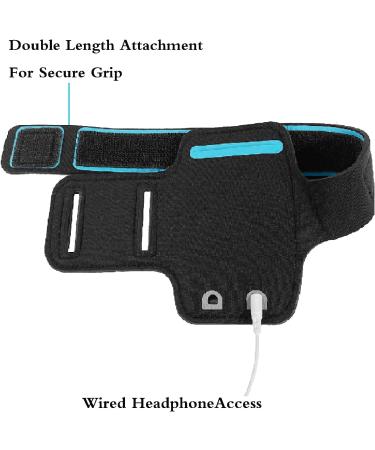 Adjustable Waterproof MP3 Player Armband Protector with Key Pocket and Headphone Slot - Compatible with Agptek, Aiworth, Hotechs - Buy Online on GoSupps.com