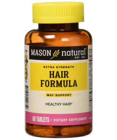 Mason Natural Extra Strength Hair Formula 60 Tablets
