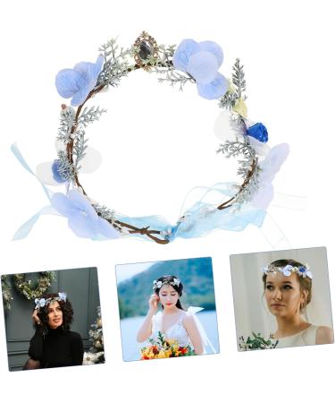 DEARMAMY Elf Garland Headdress Fairy Costume Women Head Chain Hair Accessories for Women Hair Bands Headpiece Jewelry Fairy Headband for Women Fairy Accessories for Women Exotic Headband - Buy Online on GoSupps.com