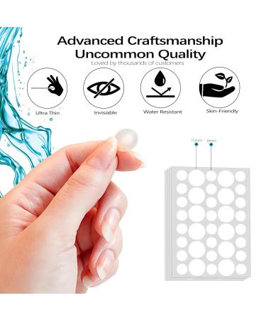 VonTeok Acne Pimple Patches (144 Patches) Ultra-Thin Hydrocolloid Stickers with Tea Tree Oil for Fast Redness Relief & Concealment of Zits Blemishes Spots - Buy Online on GoSupps.com