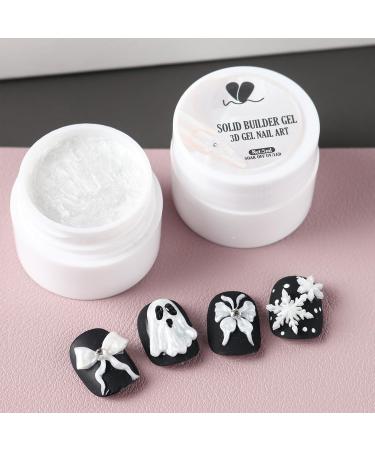  Jubepk Sculpting Nail Gel - 3D Solid Nail Modeling Gel 5ml Non-Sticky Manicure for Extensions Modeling Sculpting at Home Beginners Girls Women - Buy Online on GoSupps.com