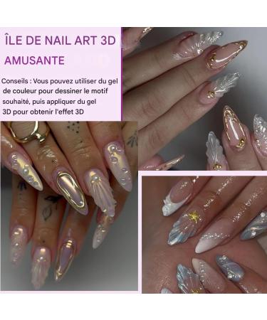  G n rique 15 ml 3D Gel Nail Sculpture Solid Glue UV Gel Non-stick False Nail Extension Gels Sculpt Patterns Safe and Non-Yellowing For Women Dates - Buy Online on GoSupps.com