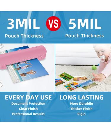 Uinkit Hot Thermal Laminating Pouches 100 Pack Laminator Sheets 11.5x17.5 Laminating Sheets 3.5Mil for Sealed 11x17 Inches Document Rounded Corner 11.5x17.5-100sheets pack - Buy Online on GoSupps.com