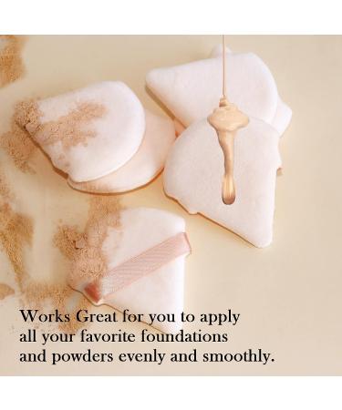 Daubigny 6 PCS Soft Triangle Powder Puff Set - Nude | Makeup & Beauty Tools - Buy Online on GoSupps.com