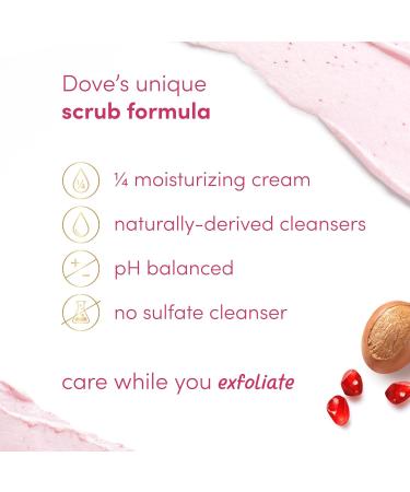 Dove Mixed Body Scub Trial Pack 3 Pack for Women for Visibly Silky-Smooth Nourished Skin 3.5 oz - Buy Online on GoSupps.com