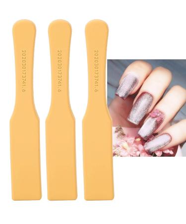 3 Pieces Nail Magnetic Stick Set - Portable Manicure Tools for Home & Salon - Racket Yellow Silicone Magnet - Buy Online on GoSupps.com