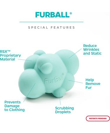 Pet Parents FurBall Pet Hair Remover - 2 Pack Laundry & Clothes Cat Dog Hair/Lint Remover - Buy Online on GoSupps.com