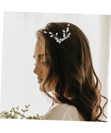 Beavorty Small Side Comb Wedding Hair Accessories Tiara Hair Accessories for Wedding Hair Side Comb Hair Accessories for Women Zinc Alloy Bride Hair Comb Rhinestones - Buy Online on GoSupps.com