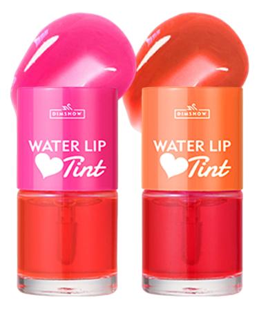 Lestpola lip tints bright color lip gloss long lasting waterproof non stick moisturizing liquid lipstick tinta para labios 01+02