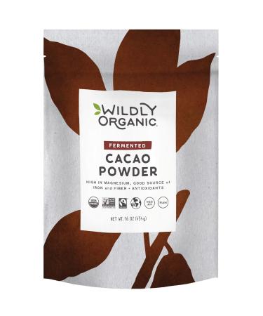 Wildly Organic Fermented Cacao Powder 16 oz (454 g)