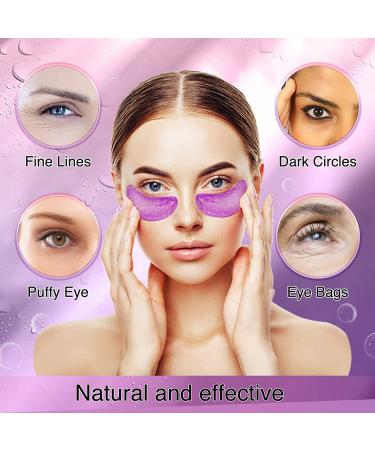 BESNEL Eye Gels 32 Pairs - Natural Plants Eye Masks for Puffy Eyes, Wrinkles & Dark Circles - Anti-Aging Collagen Eye Patches with Hyaluronic Acid - Eye Moisturizer Treatment - Buy Online on GoSupps.com