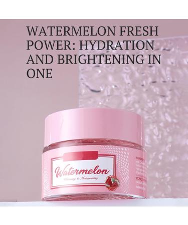 Aloe Vera 2 Pieces Watermelon Hydrating Face Cream Moisturizing Firming Cream Brightening and Moisturizing Improves Skin Elasticity Reduces Fine Wrinkles Suitable for all Skin Types - Buy Online on GoSupps.com