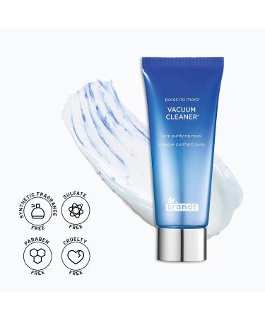 Dr. Brandt Pores No More Vacuum Cleaner Purifying Mask 1 Oz - Buy Online on GoSupps.com