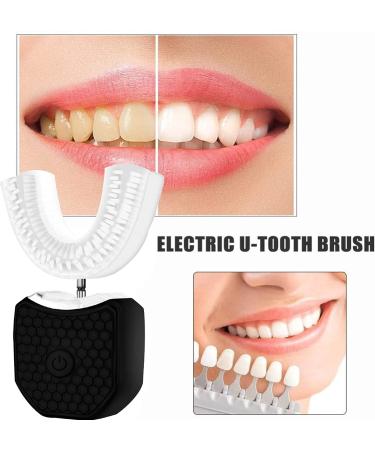 Ortho Sparkle Adult U-Shaped Toothbrush | 3 Modes | Automatic | 10-Second | Teeth Whitening Brush (White) - Buy Online on GoSupps.com