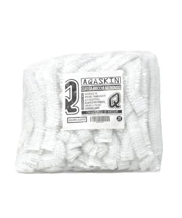 Disposable Shower Hoods | PE Caps for Hotels Spas & Hairdressing | Individually Packed - 100 Pieces 50cm Diameter - Buy Online on GoSupps.com