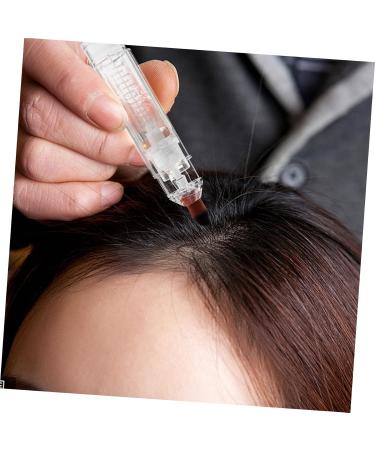 Oil Applicator for Hair - Scalp Brush & Dropper for Hair Care Anti-Hair Loss and Tonic Application - 11.3x2cm Transparent - Buy Online on GoSupps.com