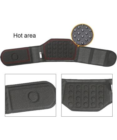 Tiiffy Infrared Self-Heating Lumbar Brace - XXL Magnetic Therapy Back Support Belt for Men & Women with 21 Magnets - Buy Online on GoSupps.com