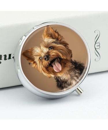 Travel Pill Box with 3 Compartments | Portable Medicine Organizer with Fun Tongue Print | Ideal for Purse & Pocket - Buy Online on GoSupps.com