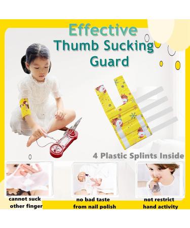 Thumb Sucking Stop Gloves for Children (Age 1-7) - 2PCs Thumb Protection for Toddlers | Soothe Finger Sucking & Hand-to-Face Habits - Buy Online on GoSupps.com