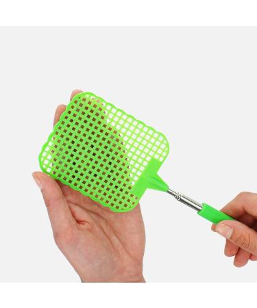 COM-FOUR 4x Telescopic Flap Claps - Effective Mosquito Protection & Pest Control - Extended Stem Fly Catcher - Insect Destruction 27-72 cm - 4 Color-Sorted Pieces - Buy Online on GoSupps.com