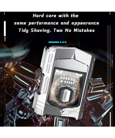 Mini Portable Electric Shaver - Waterproof Travel Shaver for Men | Rechargeable Cordless Rotary Shaver with Smart Display | Perfect Gift for Father & Friends - Buy Online on GoSupps.com