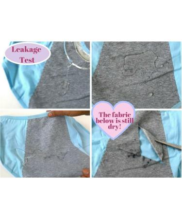 Luna Cup Menstrual Panties Set with Washable Cloth Pads - 3 M/L Panties, 2 Pads - Buy Online on GoSupps.com