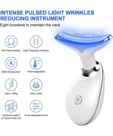 Firming Wrinkle Removal Device | Skin Rejuvenation Beauty Tool for Neck & Face | Double Chin Reducer & Massager - Buy Online on GoSupps.com