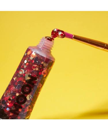 Valentines Mystic Chunky Glitter Gel by Moon Glitter - 12ml - Face & Body Cosmetic Festival Paint - Buy Online on GoSupps.com