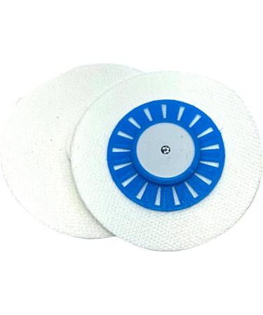 Libre Grip Shield by Deck My Diabetes - Reusable & Flexible One-Handed Patch Application for Active Freestyle Libre Users - Includes 2 Sky Blue Patches - Buy Online on GoSupps.com