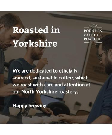 Rounton Coffee Roasters Daybreak Blend 1kg | Great Taste Award Winning 2023 | Yorkshire Roasted 100% Arabica Espresso Beans | Speciality Coffee Bag 1kg - Buy Online on GoSupps.com