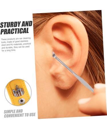 Baluue 3sets Portable Earwax Removal Kit Ear Cleaners with Cartoon Designs Ergonomic Handles for Comfortable Use Durable and Practical Ear Wax Removal Tools for Adults - Buy Online on GoSupps.com