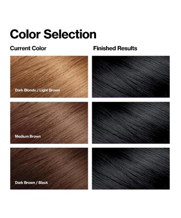 Revlon Colorsilk Permanent Hair Color 10 Black - Ammonia-Free Dye with 100% Gray Coverage, Keratin & Amino Acids - 4.4 oz (Pack of 1) - Buy Online on GoSupps.com