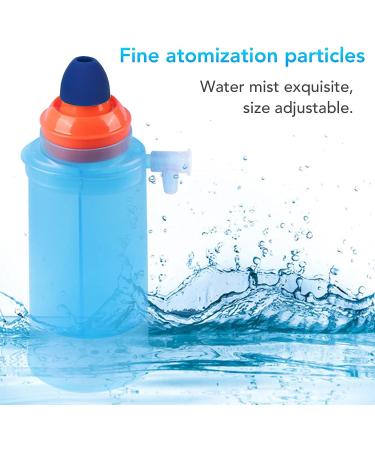 Professional Silicone Nasal Wash Bottle for Adult Home Use - Low Noise & Nebulized Fine Spray - Buy Online on GoSupps.com