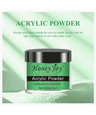 Professional 28g Green Acrylic Nail Powder for French Manicure | HJ-NAP016 (No.18) - Buy Online on GoSupps.com