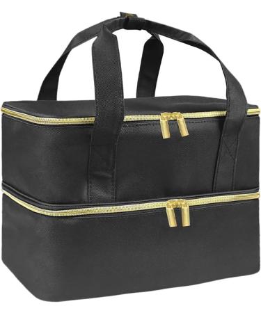 JAYIOLA Nail Polish Organizer with Sturdy Handles Double Layer Nail Polish Holder - Buy Online on GoSupps.com