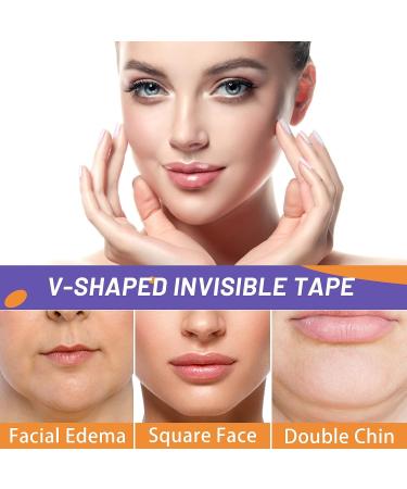 Invisible Face Lift Tape - 40 PCS Face Lifting Strips for Saggy Skin, Wrinkles, Double Chin - Neck and Eye Lift Tapes - V Shaped Face Lift Stickers - Buy Online on GoSupps.com