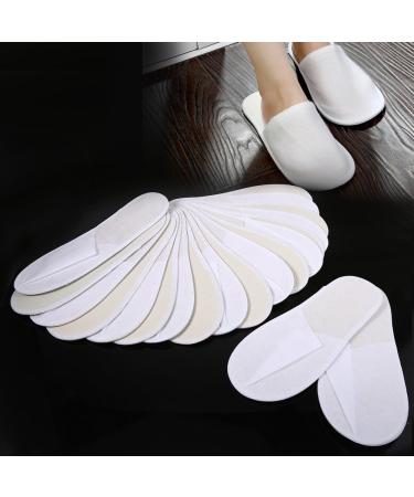 Buy Brrnoo Disposable Spa Slippers - 10 Pairs for Guests | Luxury Hotel Slippers for Men & Women | Perfect for Home & Commercial Use - Buy Online on GoSupps.com