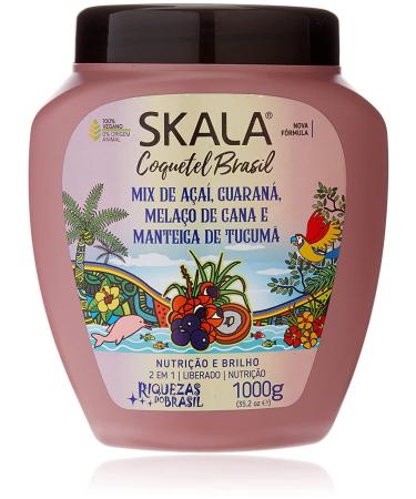 SKALA Hair Treatment Cream 1000G (COQUETEL BRASIL)  MIXED  35.27 Ounce