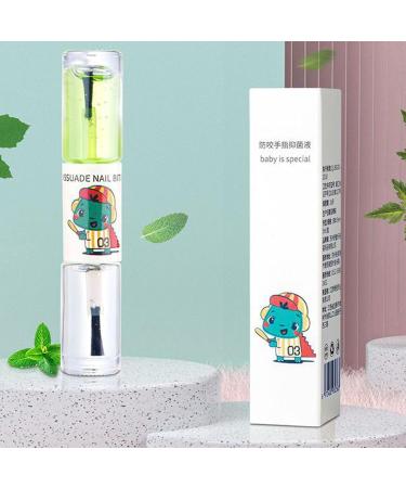 Yorajuy Stop Biting Nails No Bites Fingernail Polish Portable Bitter Nail Biting Stop Water for Strengthening Repairing Moisturizing Manicure Home Travel - Buy Online on GoSupps.com