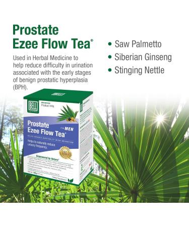 Bell Prostate Ezee Flow Tea - Urinary Support for Men - A Natural Solution - Helps Ease the Flow and Normalize Urinary Frequency without the Burning and Dribbling Prostate Ezee Flow Tea (Pack of 1) - Buy Online on GoSupps.com